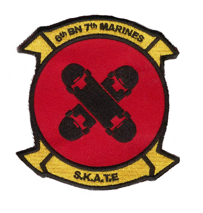 S.K.A.T.E  Urban Warrior Patch